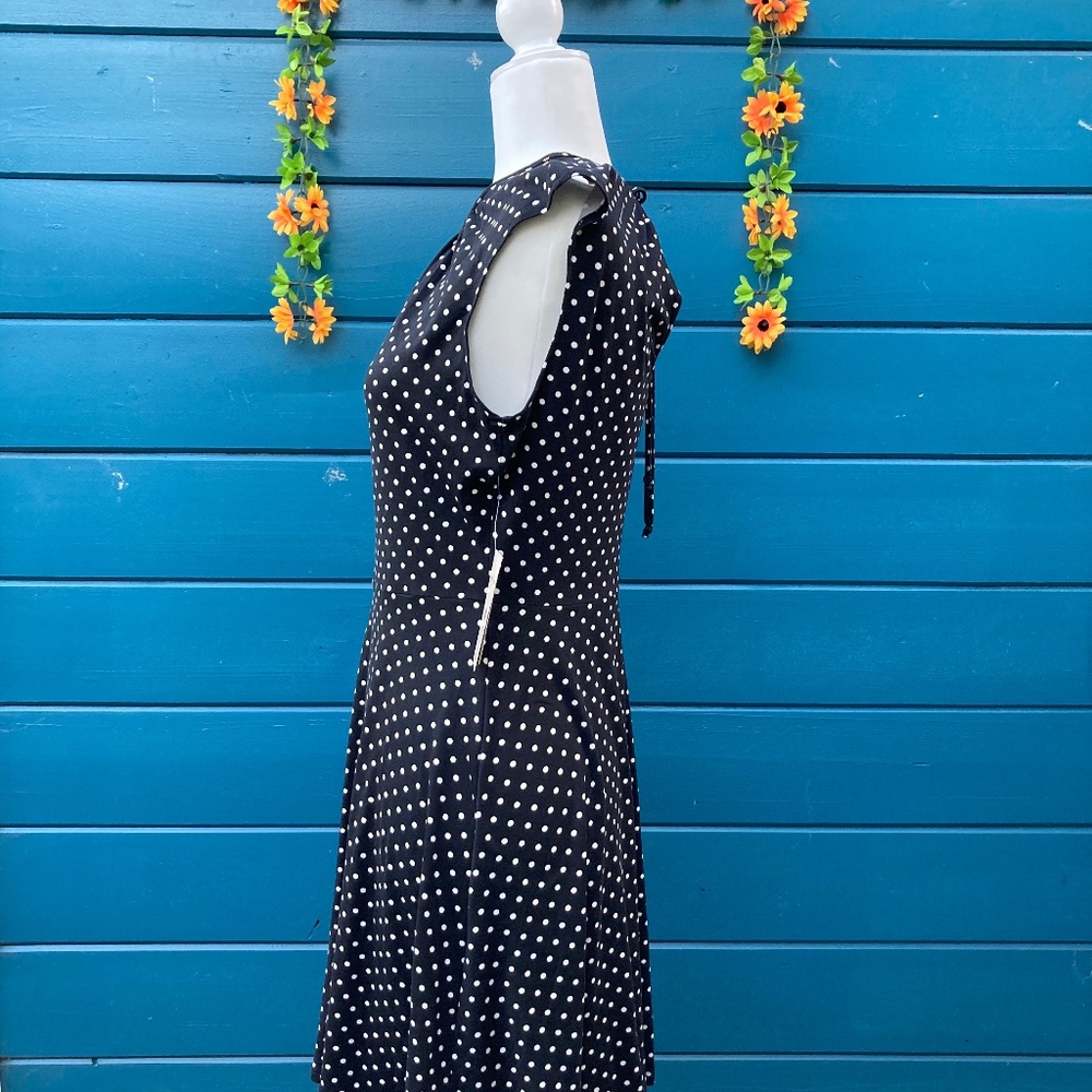 Bebop Polka Dot A-line Dress - Picture 3 of 8
